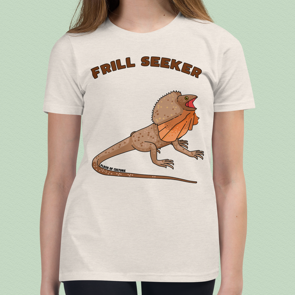 Australian Frill Neck LIzard T-Shirt Frill Seeker Kids