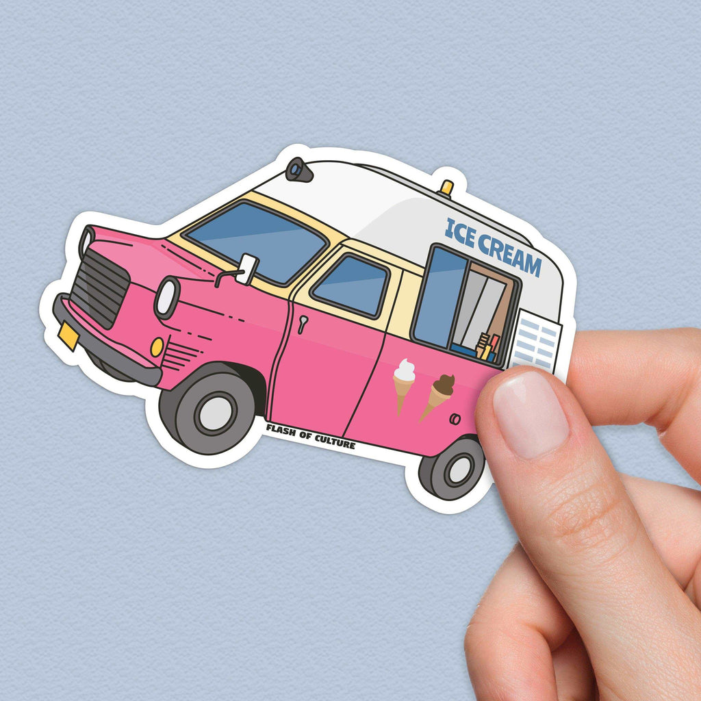 Ice cream van, Mr Whippy sticker