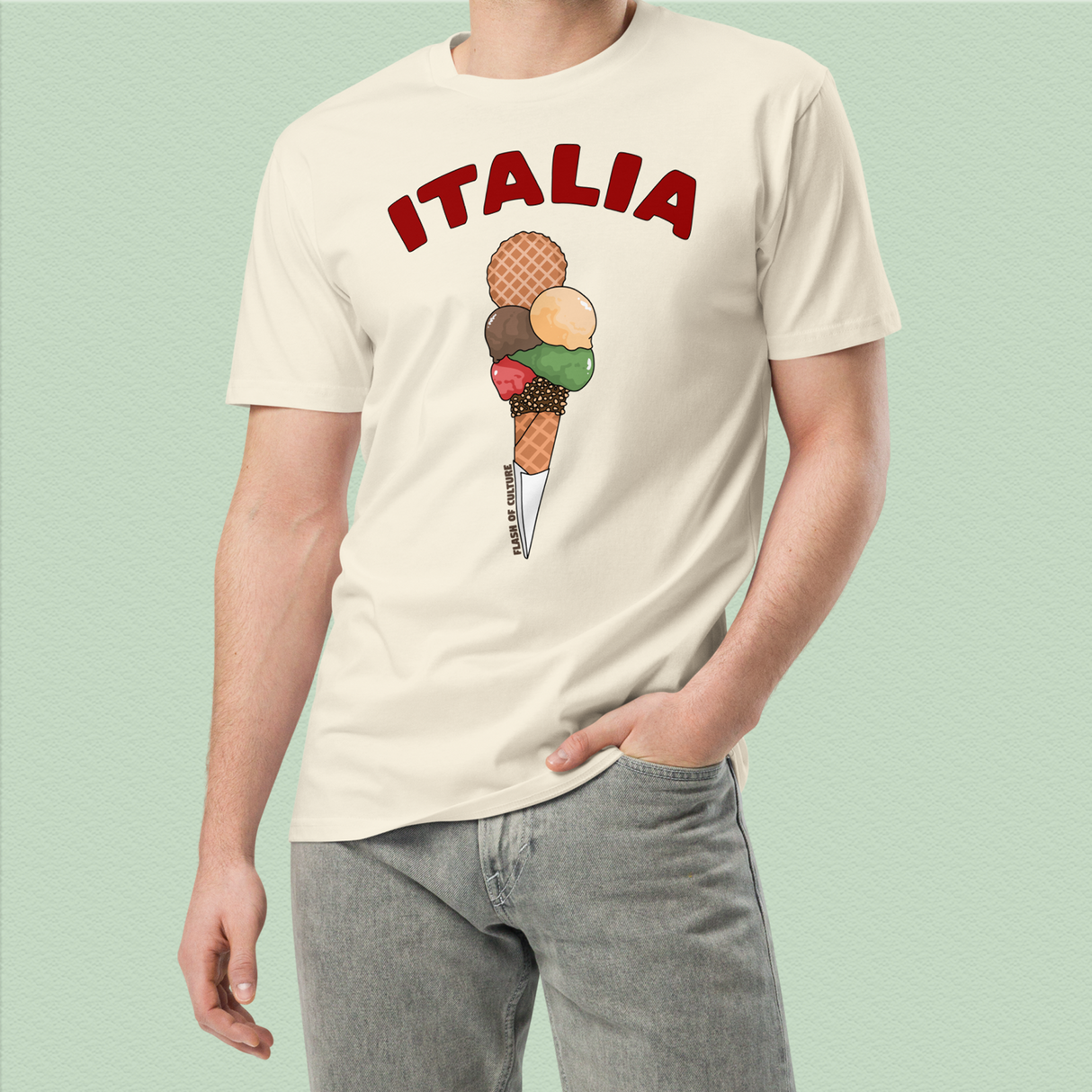 Italia Gelato T-Shirt Adult Unisex