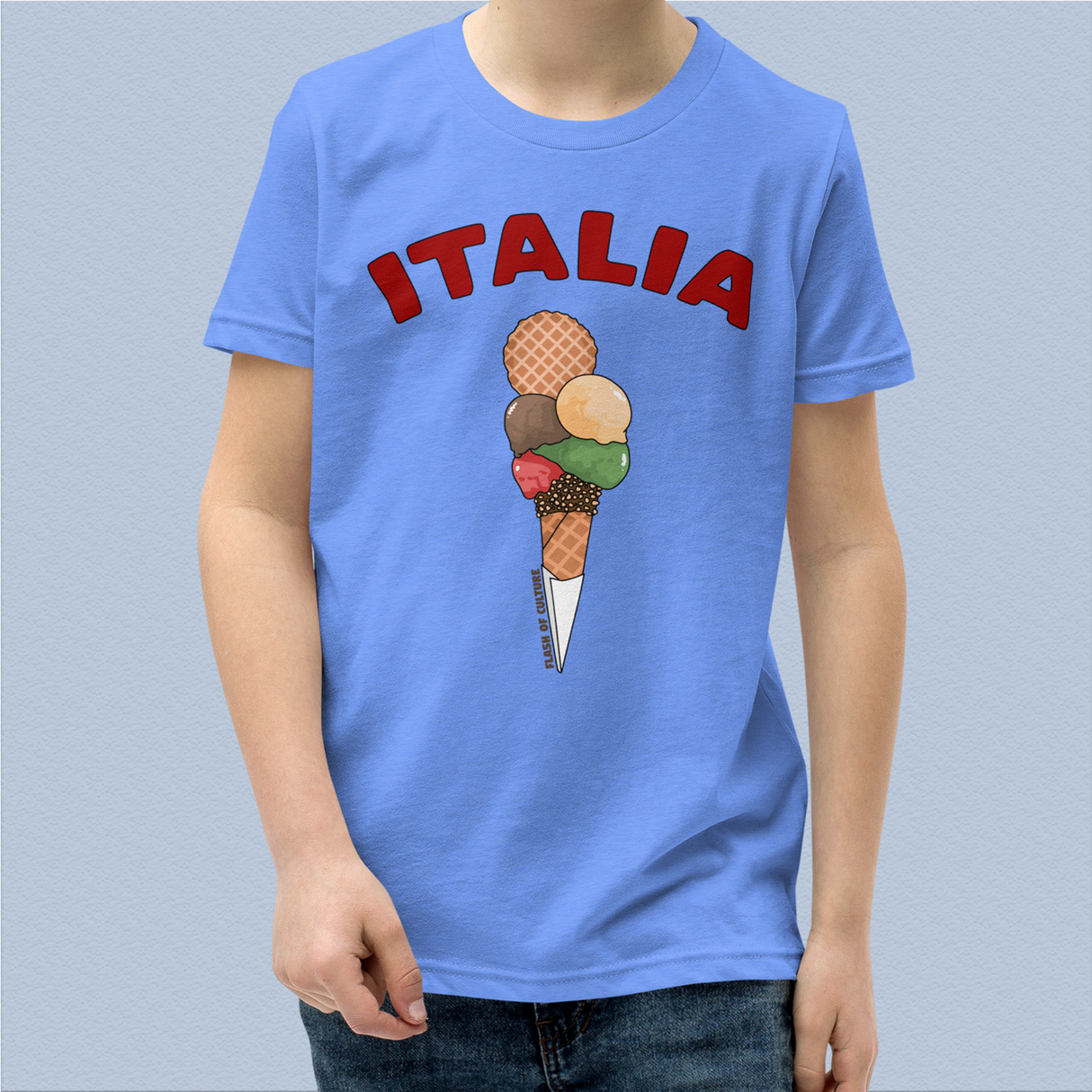 Italia Gelato Kids T-Shirt New