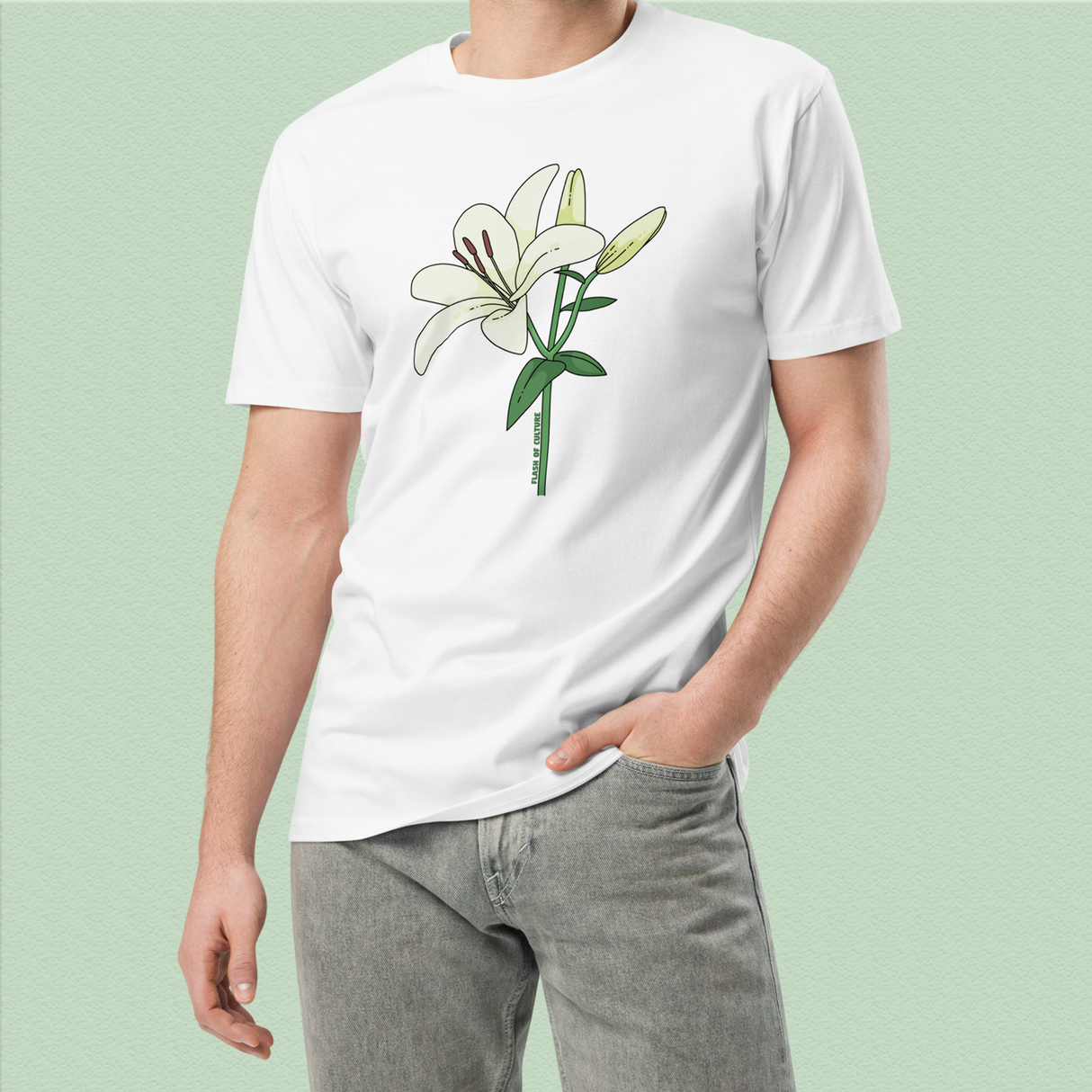 Italian Lily T-Shirt Adult Unisex