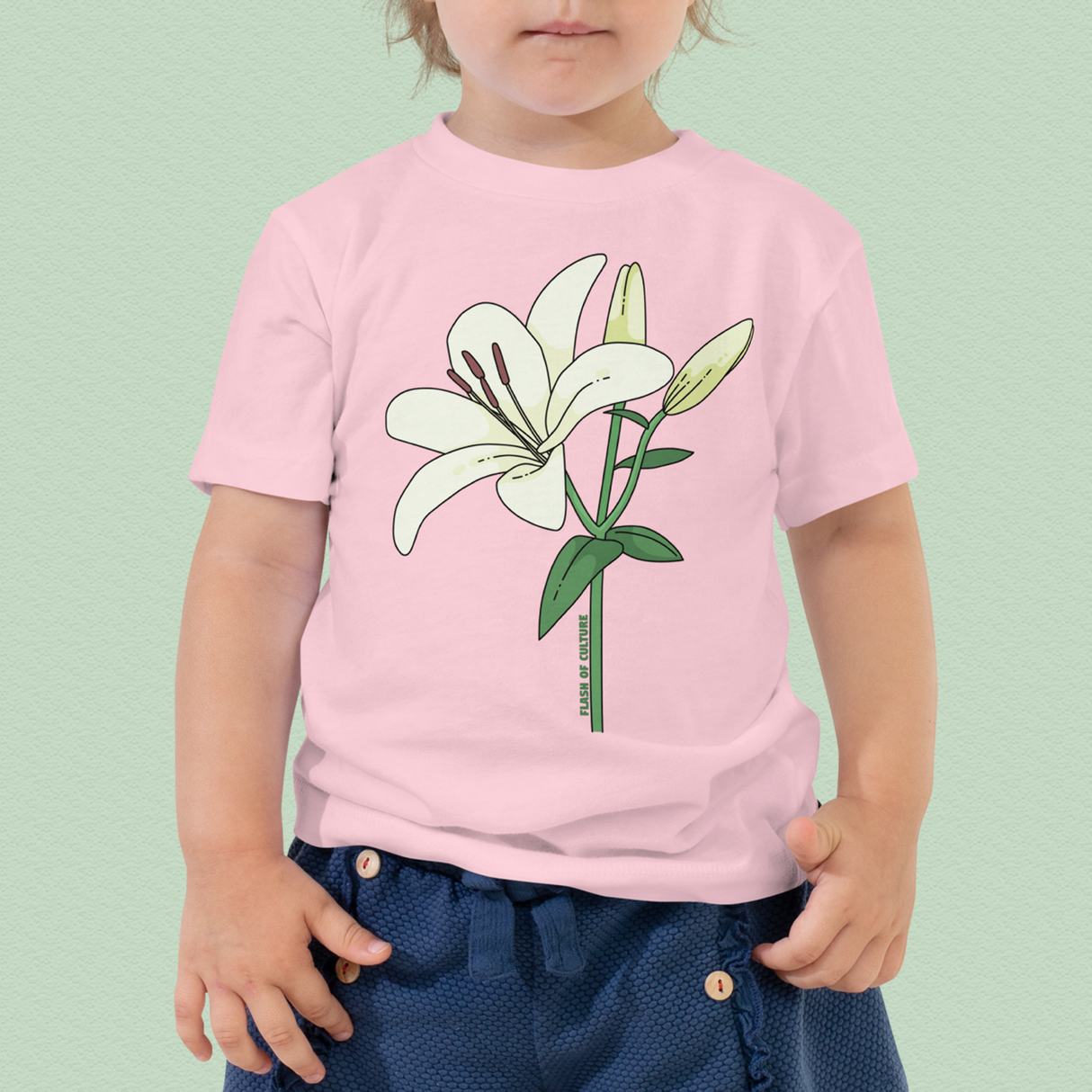 Italian Lily T-Shirt Kids Size 2-5 years