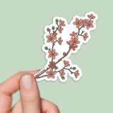 Japanese cherry blossom sticker - blossom sticker