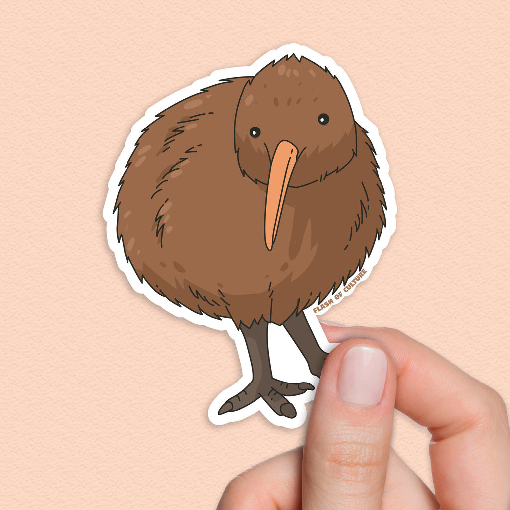 Kiwi Bird sticker, New Zealand Stickers