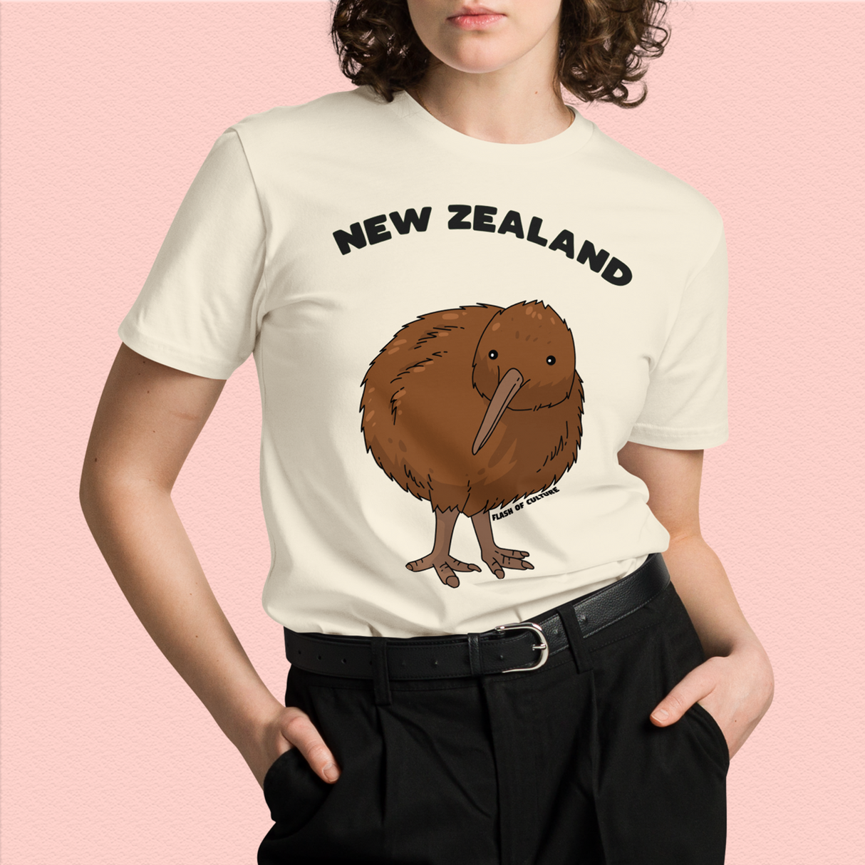 Kiwi New Zealand T-Shirt Adult Unisex