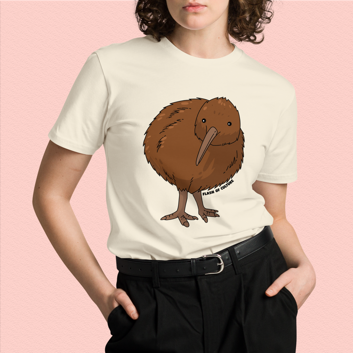 New Zealand Kiwi Bird T-Shirt Adult Unisex