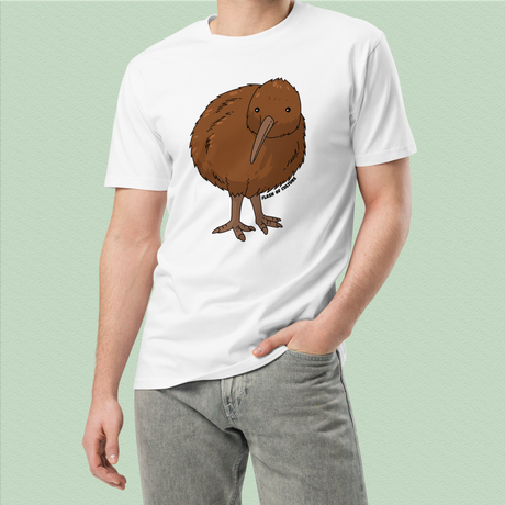 New Zealand Kiwi Bird T-Shirt Adult Unisex