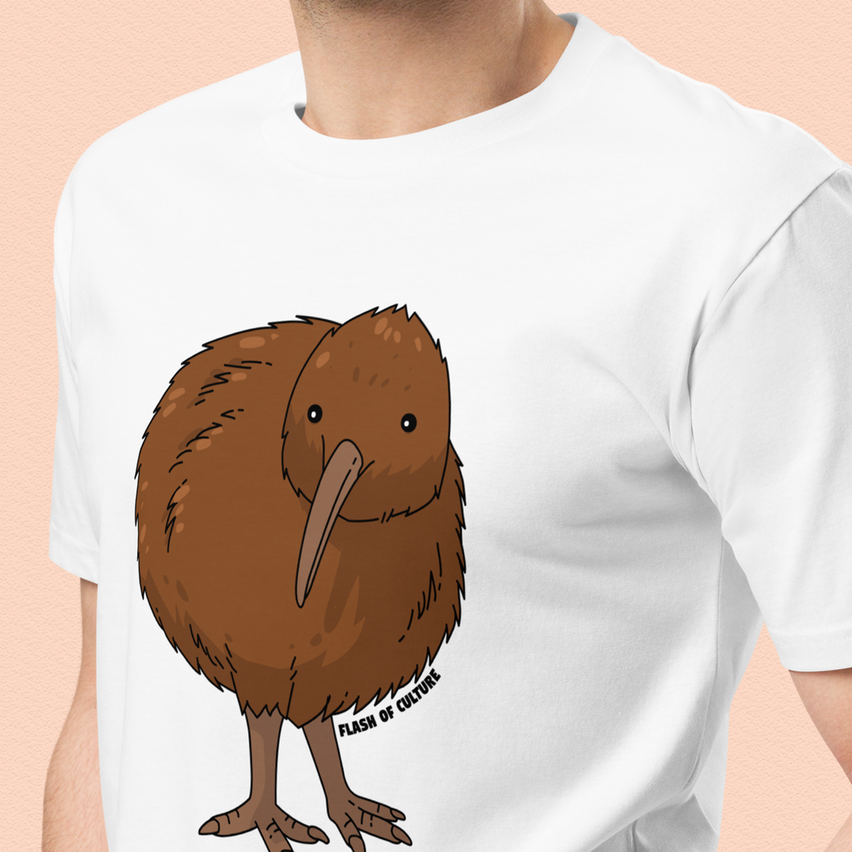 New Zealand Kiwi Bird T-Shirt Adult Unisex