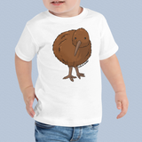 Kiwi Bird Toddler T-Shirt | New Zealand Wildlife Design for Little Adventurers