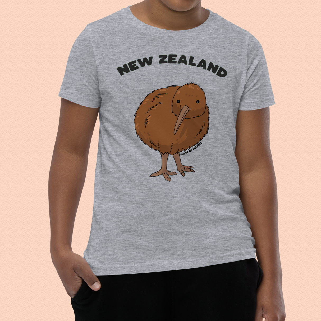 Kiwi New Zealand T-Shirt Kids