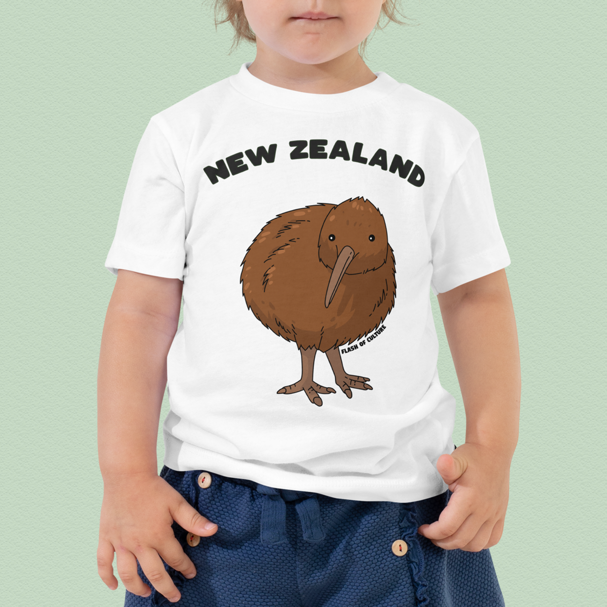 New Zealand Kiwi Toddler T-Shirt