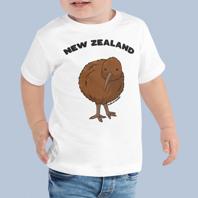 New Zealand Kiwi Toddler T-Shirt