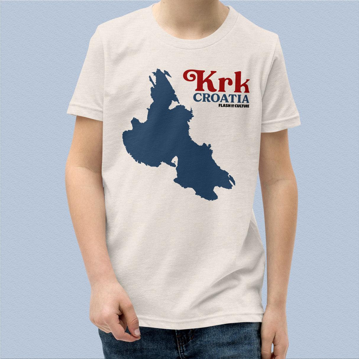 Island of Krk, Croatia T-Shirt Kids