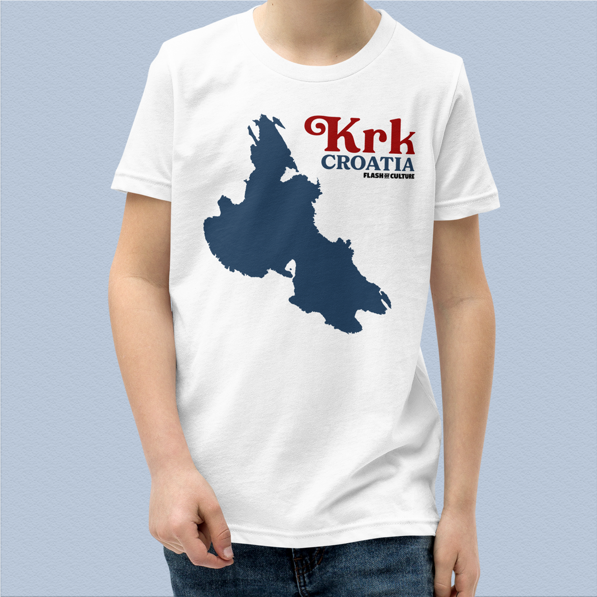 Island of Krk, Croatia T-Shirt Kids