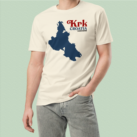 Island of Krk, Croatia T-shirt Adult