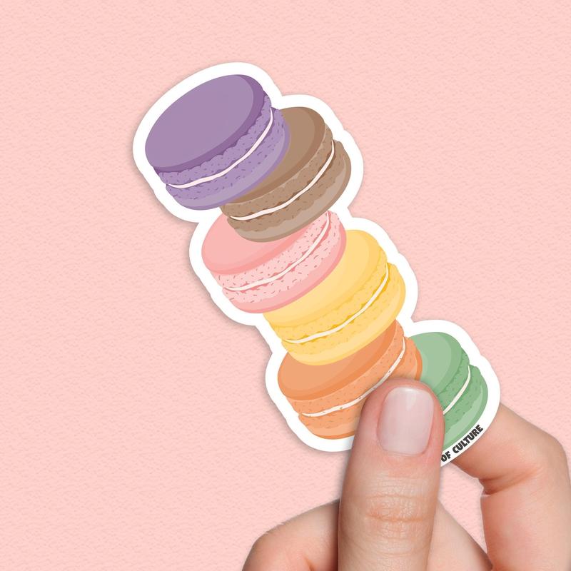 Macaron Sticker, French macaron stickers, macaroons stickers