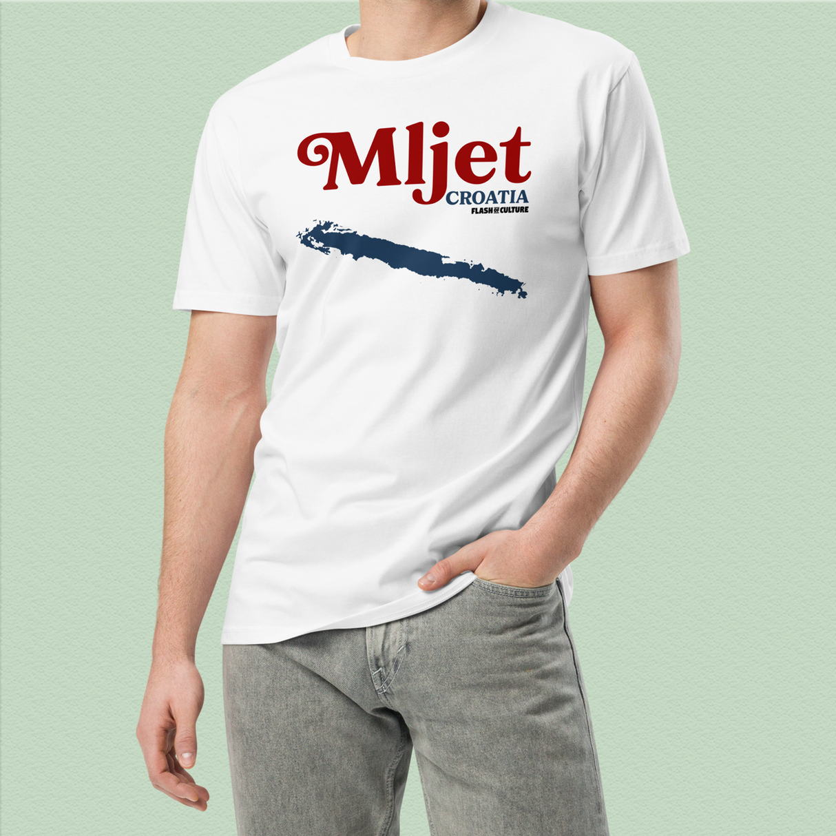 Mljet Croatia Island T-Shirt Adult Unisex