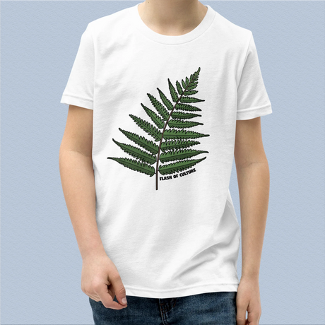 New Zealand Fern T-Shirt Kids Youth Size 6+ years