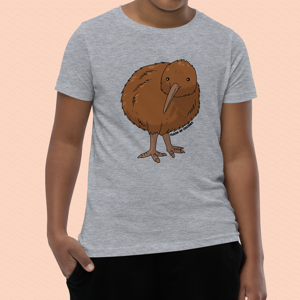 New Zealand Kiwi T-Shirts Kids 6+