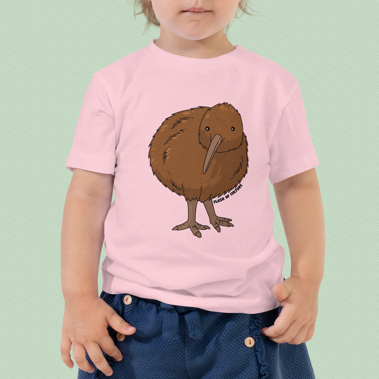 New Zealand Kiwi Bird Kids T-shirt Ages 2-5