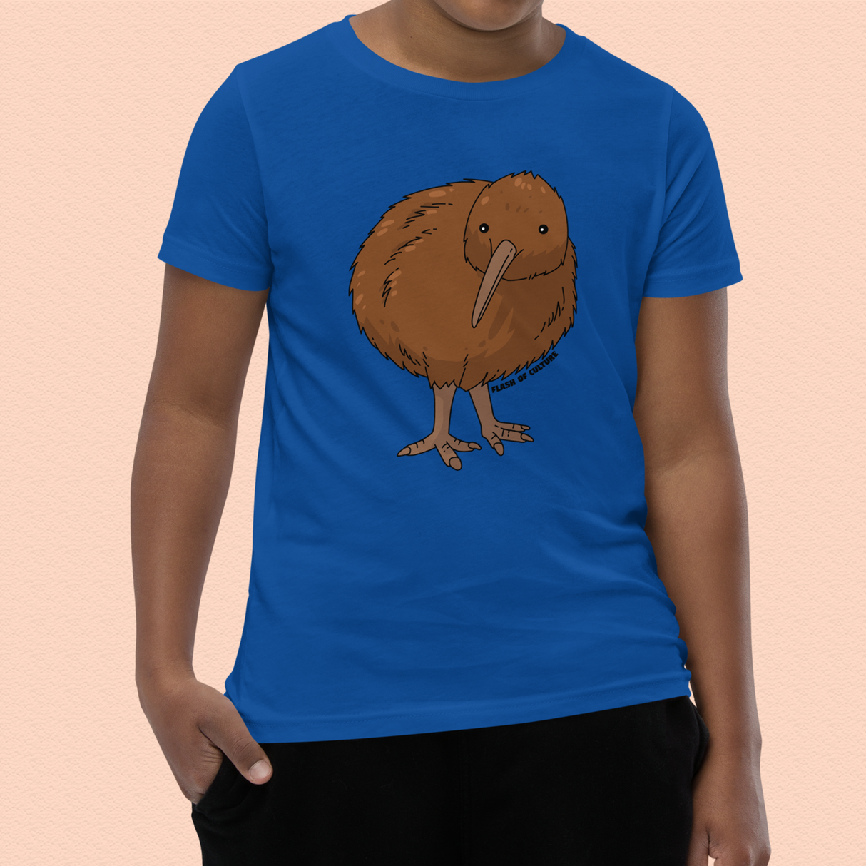 New Zealand Kiwi T-Shirts Kids 6+