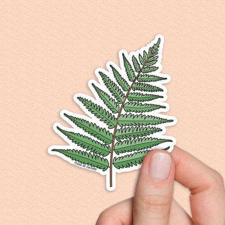 New Zealand Silver Fern Sticker- Kiwiana stickers