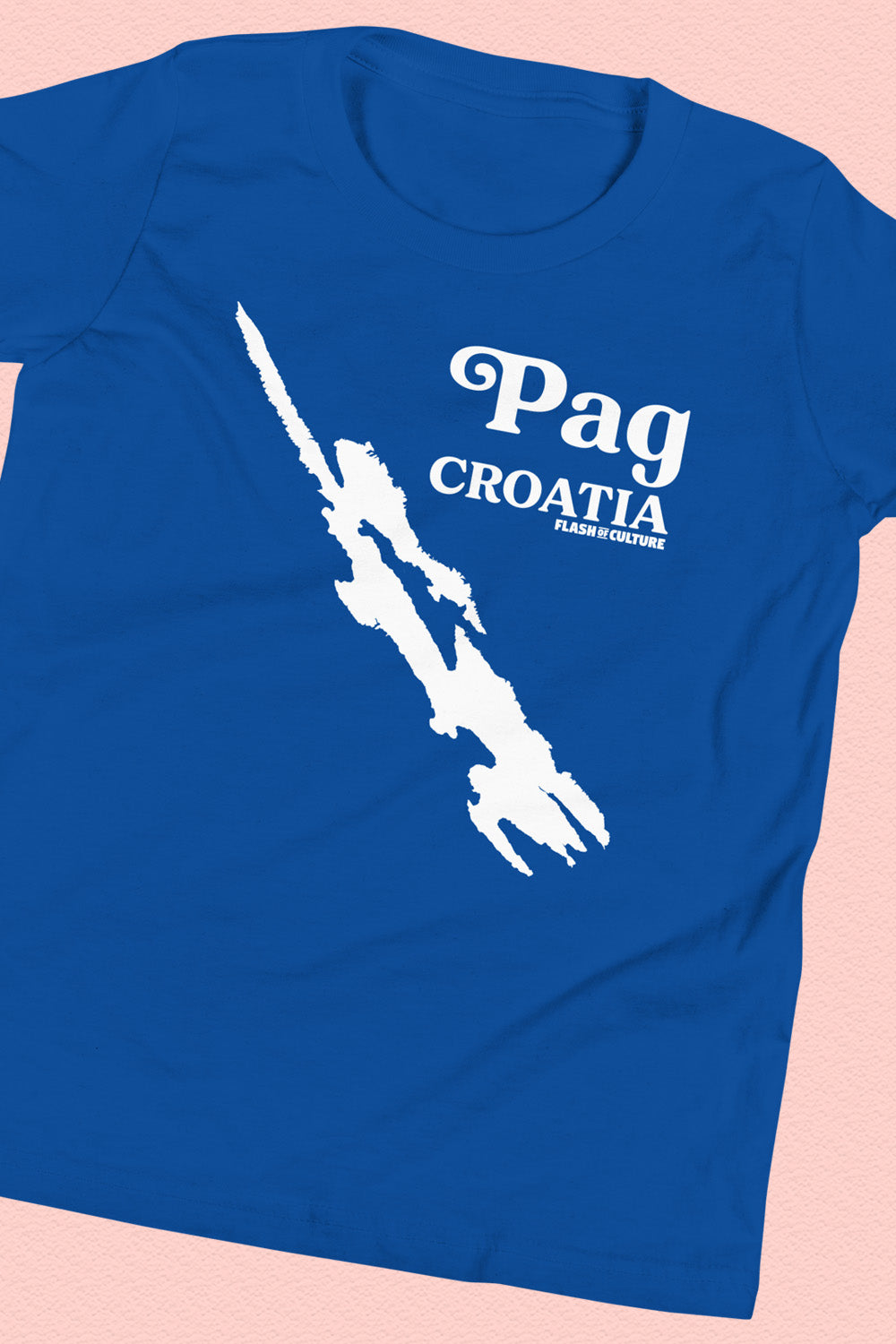 Pag Island Croatia T-Shirt Kids Unisex