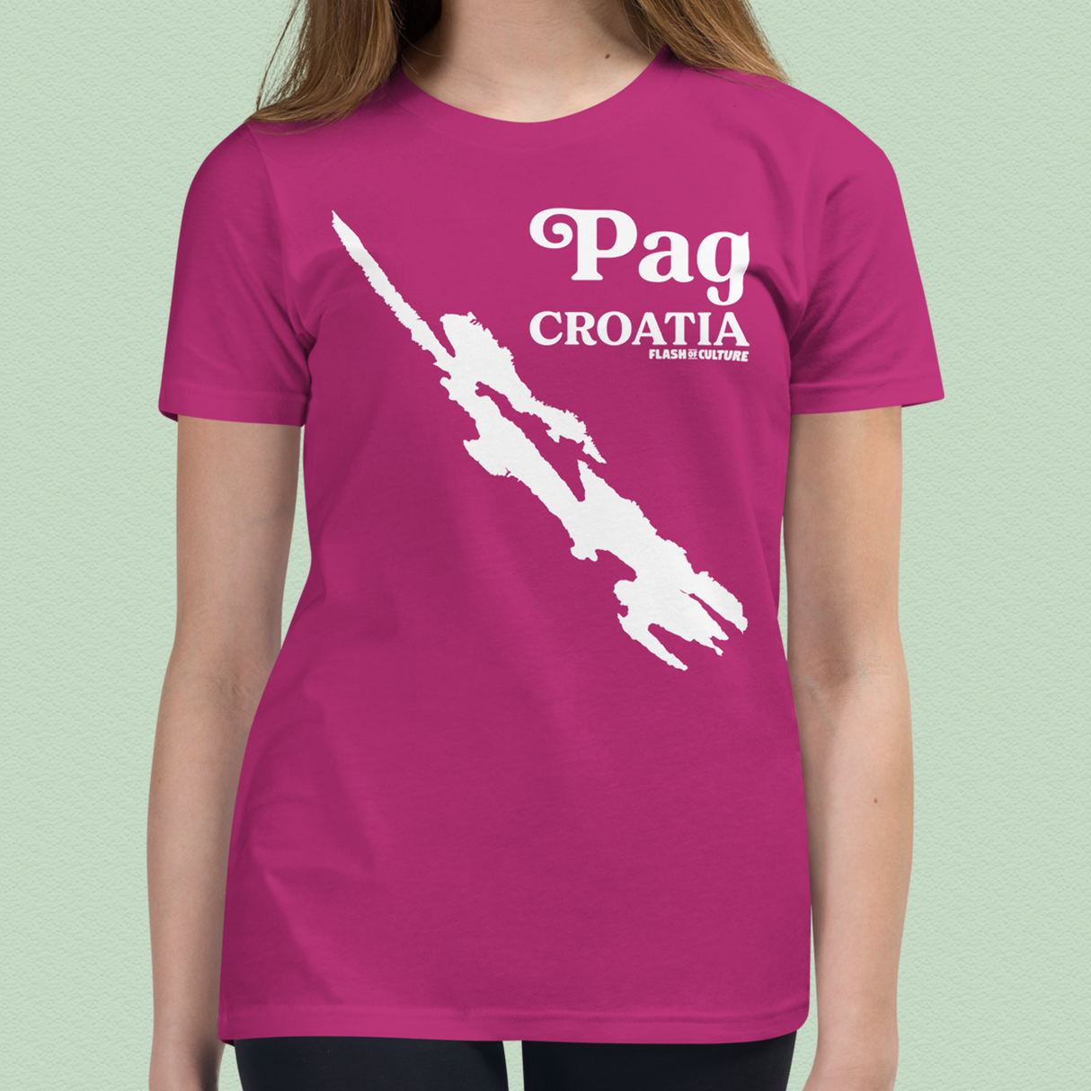 Pag Island Croatia T-Shirt Kids Unisex