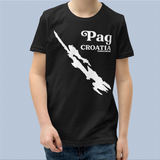 Pag Island Croatia T-Shirt Kids Unisex