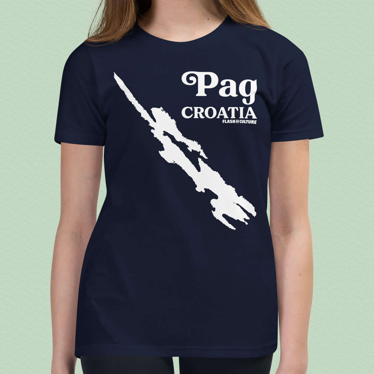 Pag Island Croatia T-Shirt Kids Unisex