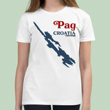 Pag Island Croatia T-Shirt Kids Unisex