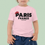 Paris France Beret T-Shirt Kids Unisex