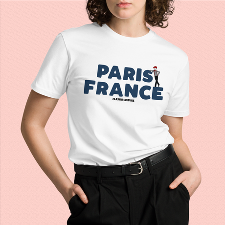 Paris France Mime T-Shirt Unique Design Adult