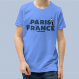 Paris France Kids T-Shirt with mime