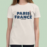 Paris France Kids T-Shirt with mime