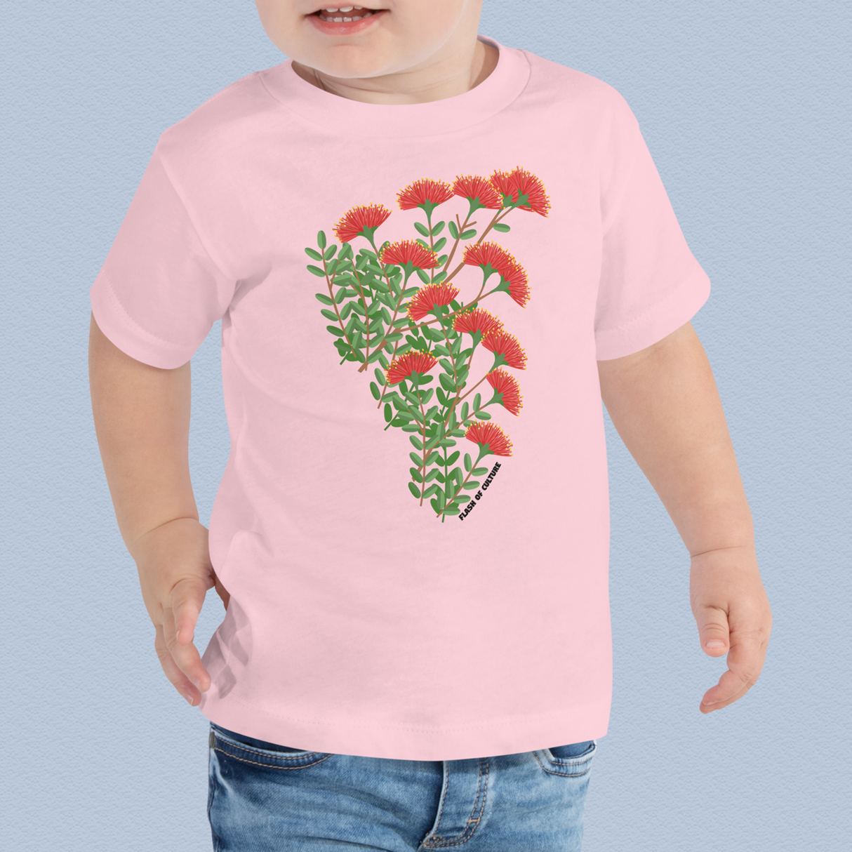 New Zealand Pohutukawa T-Shirt Kids Toddler