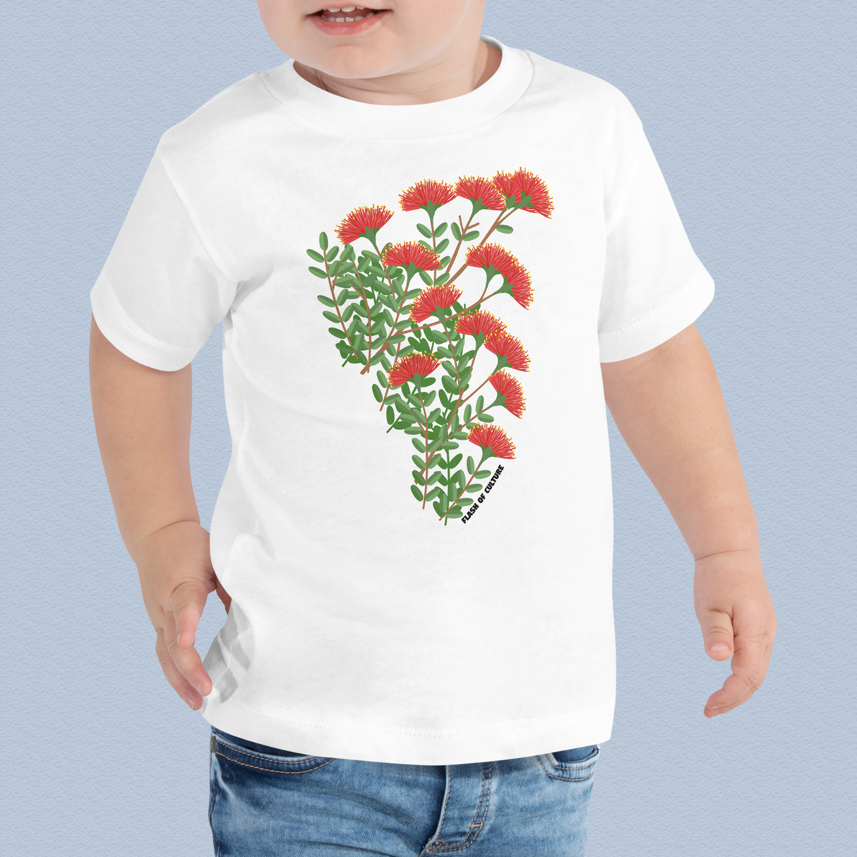 New Zealand Pohutukawa T-Shirt Kids Toddler