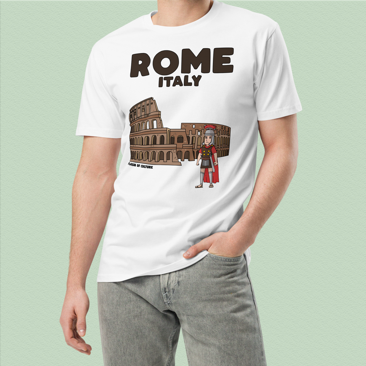 Rome Italy Colosseum T-Shirt Adult Unisex