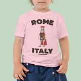 Rome Italy Kids Tshirt with Gladiator