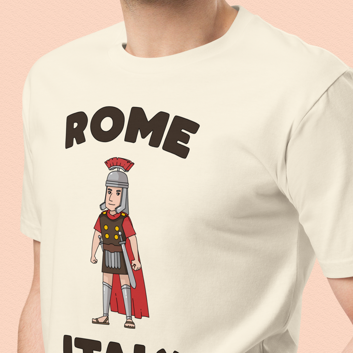 Rome Italy Gladiator T-shirt Adult Unisex