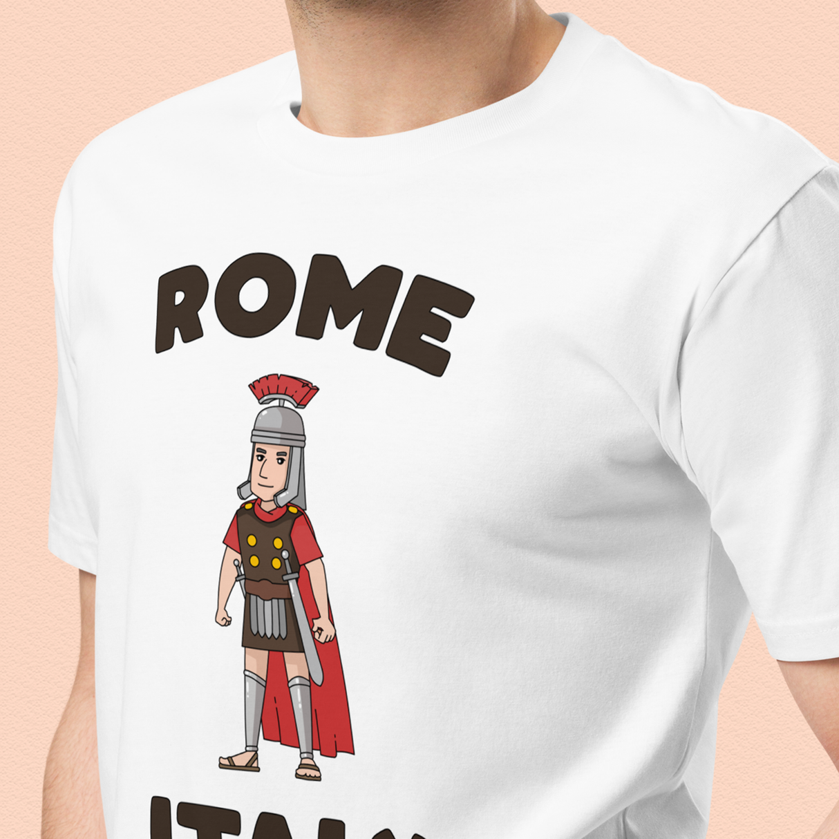 Rome Italy Gladiator T-shirt Adult Unisex