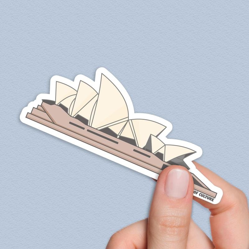 Sydney Opera House Sticker, Opera House Sticker