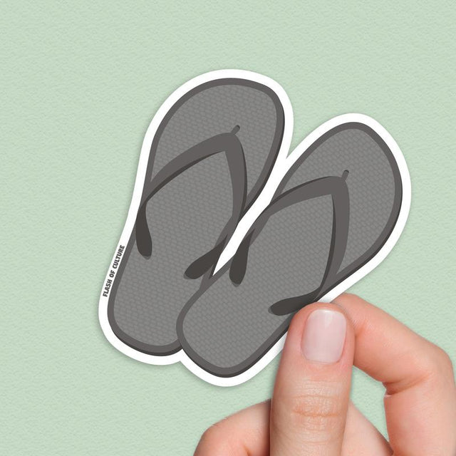 Thongs Sticker, Flip flops sticker, Jandals Sticker, Aussie stickers