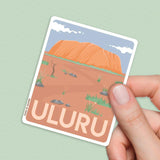 Uluru Australia Sticker, Northern Territory, Australian stickers