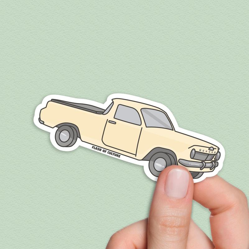 Ute Sticker, Pick-up truck Sticker, Aussie icons