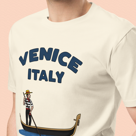 Venice Italy Gondola T-Shirt Adult