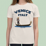 Venice Italy Gondola Kids T-Shirt