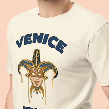 Venice Italy Mask T-Shirt Adult Unisex