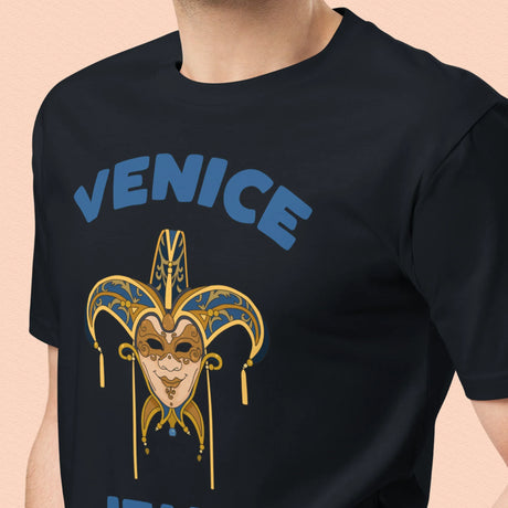 Venice Italy Mask T-Shirt Adult Unisex