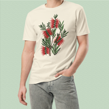 Australian Bottlebrush Flower T-Shirt Adults